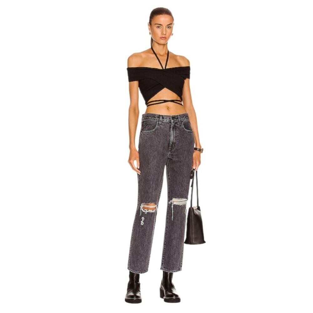 JONATHAN SIMKHAI STANDARD Caity Crop Top Size XS NWT